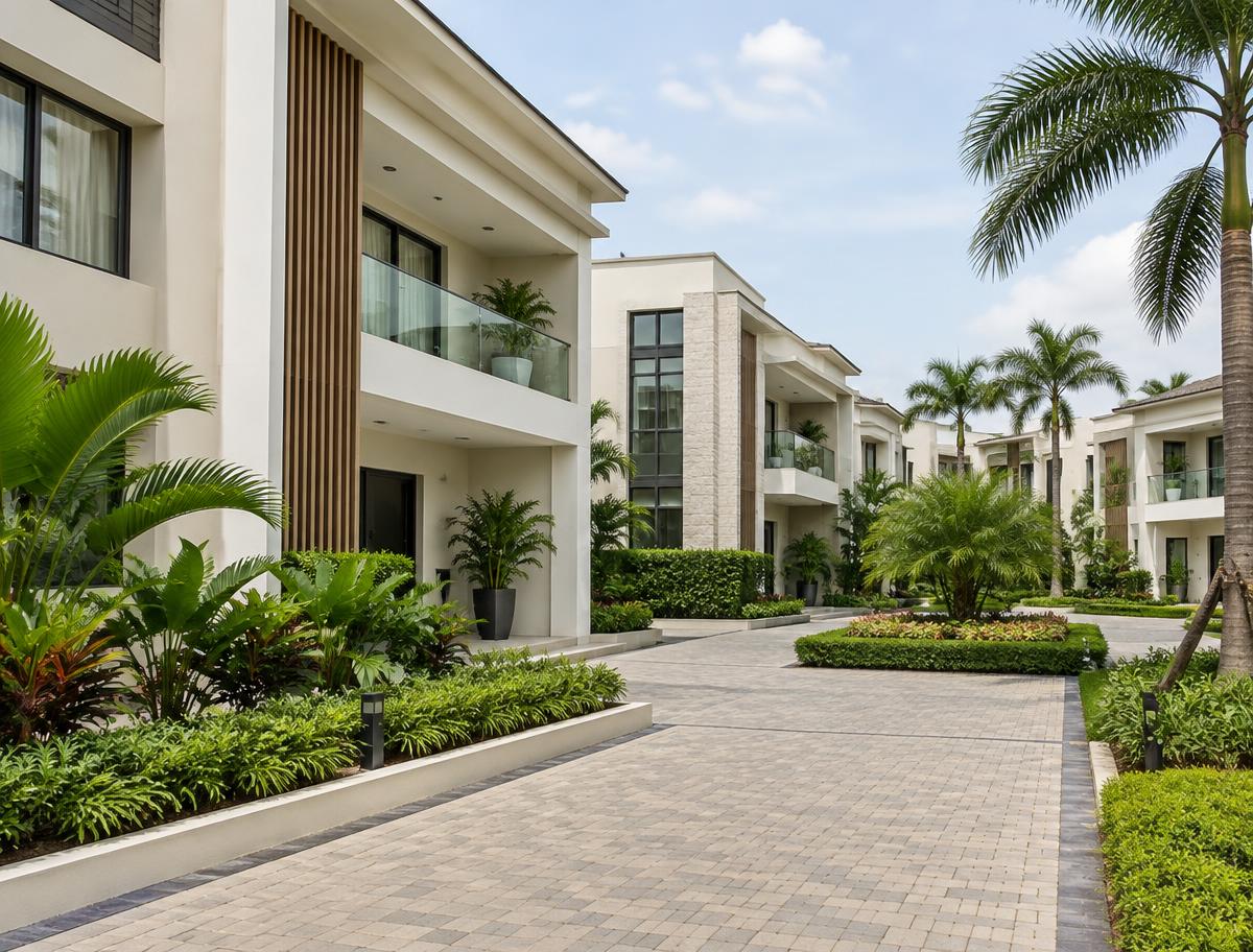 Illustrative contemporary residential properties